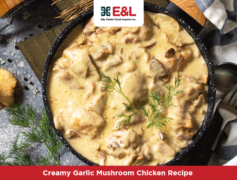 Creamy Garlic Mushroom Chicken Recipe
&ndash; E&amp;L Retail Shop