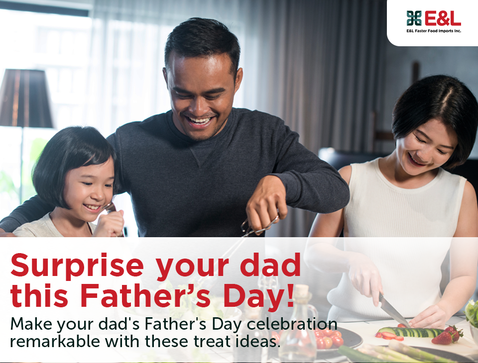 Surprising dad hot sale on father's day